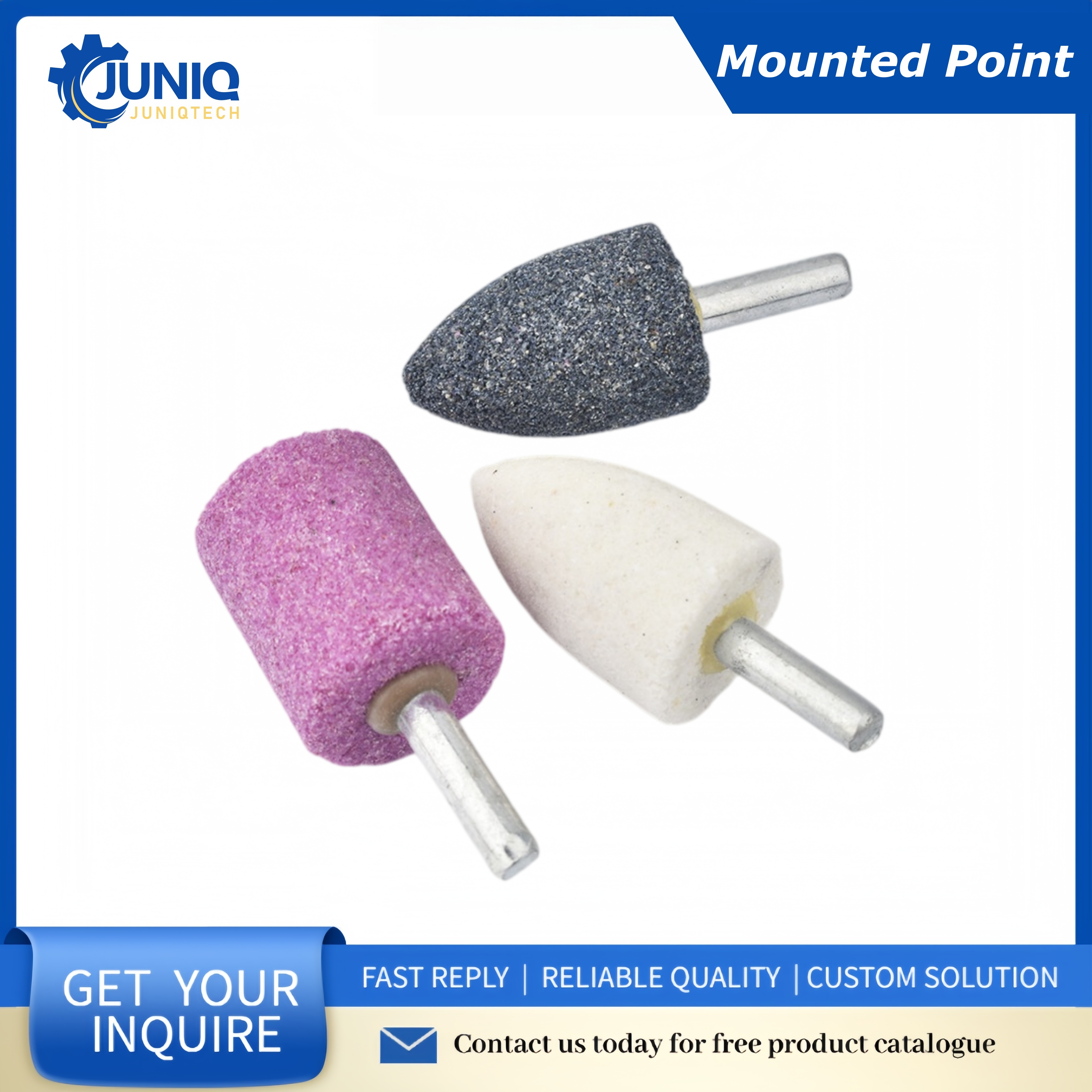 Abrasive Mounted Point Grinding Wheel for Metal Grinding and Deburring